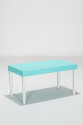 Sandalie Junior Dikdörtgen Ergonomik Konforlu Anaokulu Kreş Çocuk Masası - Turkuaz - 1