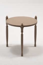 Sandalie Puzzle Salon&Oturma Odası Yuvarlak Zigon Sehpa Takımı - Cappucino thumbnail 2