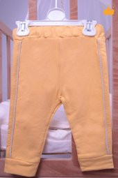 Babyhola Kalın Peluş Yelek Badi Pantolon Erkek Bebek 3'lü Takım 12557 - 4