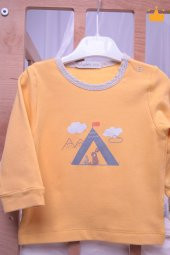 Babyhola Kalın Peluş Yelek Badi Pantolon Erkek Bebek 3'lü Takım 12557 - 5