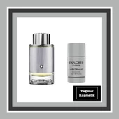 Mont blanc Explorer Platinum EDP 100ml X Deodorant 75 G Stick - 1