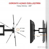 Bestoclass Samsung 55HU8200 Hareketli Tv Askı Aparatı - 4