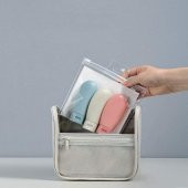 Seyahat Tipi Bakım Ürünleri Düzenleyici Krem Kutusu 3lü Set - 1