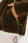Bad Bear 23.02.29.007-C70 Leonard Half-Zip Erkek Peluş Polar - 6