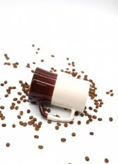 Tardan HANS Seramik Kupa 350 ml KAHVERENGİ KREM - 2