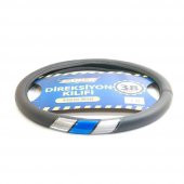 CARUB Direksiyon Kılıfı 38cm Siy-Sdf-Mavi Fosfor - 1