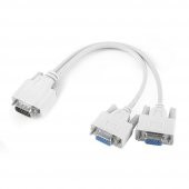 Vga Y Kablo Çoğaltici Çoklayici Splitter Hub - 2