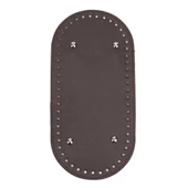 Oval Suni Deri Çanta Tabanı 25x12 thumbnail 4