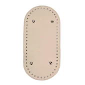 Oval Suni Deri Çanta Tabanı 25x12 thumbnail 3
