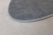 Anatolia Gri 2li 80x140 + 50x70 cm Büyük Ebat Banyo Paspası Seti Klozet Takımı - 2