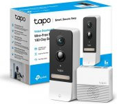TP-Link Tapo D230S1, 2K 5MP Tapo Akıllı Görüntülü Gece Görüş Destekli Kapı Zili - 1