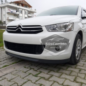 Citroen C Elysee 2012-2023 Uyumlu Üniversal Astra H lip Esnek Ön Lip 2 Parça Tampon Altı Dil Karlık Ön Ek - 1