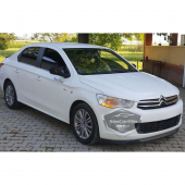 Citroen C Elysee 2012-2023 Uyumlu Üniversal Astra H lip Esnek Ön Lip 2 Parça Tampon Altı Dil Karlık Ön Ek - 2