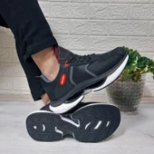 Dunlop 2401 Siyah Fuspetli Air Rahat Taban Erkek Spor Ayakkabı - 1