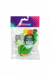 Balonevi Balon 4+1 Vahşi Jurassik Parti Baskılı 12" (8 Li Paket) - 2