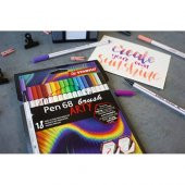 Stabilo Kreatif Set Arty 68 Fırça Uçlu Kalem Seti 77/6-1-20 - 2