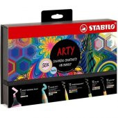 Stabilo Arty Creative Pastel Boyama Seti 50li - 1