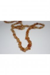 Akik Açık Kahverengi Kırık Doğal Taş Dizisi - 2