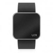UPWATCH TOUCH MATTE SILVER&BLACK ERKEK KOL SAATİ - 1