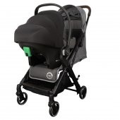 Bagi Gravity Autofold Grey Cosmo Travel Sistem Bebek Arabası Grey thumbnail 8