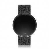UPWATCH ROUND STEEL LEOPARD BLACK KADIN KOL SAATİ - 2