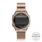 UPWATCH ICON BIG ROSE GOLD SWAROVSKI ® TOPAZ KADIN KOL SAATİ - 1