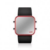 UPWATCH LED MINI RED BLACK UNİSEX KOL SAATİ - 1