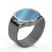 UPWATCH VERTICE SILVER&BLUE UNİSEX KOL SAATİ - 2