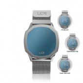 UPWATCH VERTICE SILVER&BLUE UNİSEX KOL SAATİ - 3