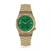X WATCH X-E GOLD GREEN ERKEK KOL SAATİ - 1