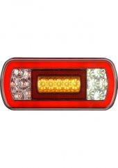 DİKDÖRTGEN NEON LED STOP LAMBASI TAKIMI 24 VOLT YENİ NESİL (2 ADET) - 1