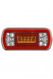 DİKDÖRTGEN NEON LED STOP LAMBASI TAKIMI 24 VOLT YENİ NESİL (2 ADET) - 3