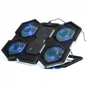 Dark DKACNBAR600 Aeromax 6x LED FANlı,7x Yükseklik Ayarlı, 2x USB 11"-17" Gaming Notebook Soğutucu - 1