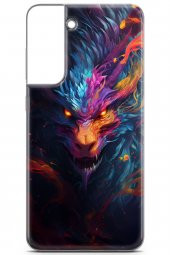 Samsung Galaxy S21 Fe Kılıf Seri Fresh 15 Ejderha Kalın Silikon - 2