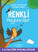 Renkli Hayvanlar - Süper Hayvanlar Boyama Serisi - 1