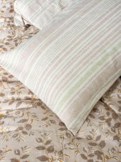 Cotton Box Flanel Nevresim Takımı Çift Kişilik Roof Yeşil thumbnail 2