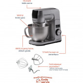 Grundig KMP 8650 S Kitchen Machine / Mutfak Şefi - 3