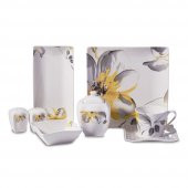 Korkmaz Link Collection 28 Parça Kare Kahvaltı Takımı A8571 - 1