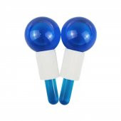 Yüz Buz Küresi ve Face Terapi Masaj İce Topu Mavi Renk thumbnail 3