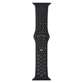 Apple Watch 44mm Kordon 2023 Point Delikli Silikon Strap Kayış - 6