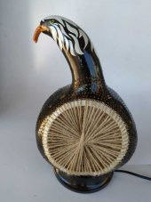 Kartal Başlı Su Kabağı Lamba - 3