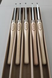 AFK Ağaç Torna Makineleri İçin Yüksek Kalite Karbür Uçlu 5li Bıçak seti thumbnail 2