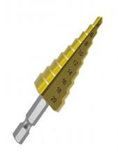 Kademeli Matkap Ucu 4-20 mm Sarı Titanyum Konik - 1