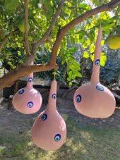 Ağaç Süsü,Balkon Süsü,Bahçe süsü  Bebek Pembe Renk thumbnail 2