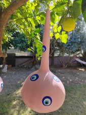 Ağaç Süsü,Balkon Süsü,Bahçe süsü  Bebek Pembe Renk thumbnail 3