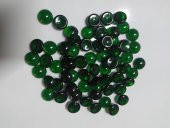 Su Kabağı boncuğu 18 MM deliksiz Yeşil Renk 100 GR - 1