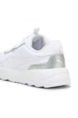 Puma Runtamed Platform Metallics 393375 02 Kadın Yürüyüş ve Koşu Ayakkabısı Beyaz Gümüş 36-40 thumbnail 5