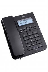 Karel Tm145 Ekranlı Masaüstü Telefon Siyah - 1