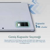 Transcend TS1TMTE400S 1TB 2.0001.700 MBs PCIe Gen3x4 NVme 3D TLC M.2 SSD - 7