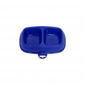 Mio Kedi Köpek Mama Kabı İkili Ufak KIRMIZI - 1